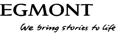 Egmont logo i samarbejde med citatplakat på forside