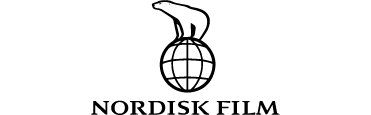 Nordisk Film logo i samarbejde med citatplakat på forside