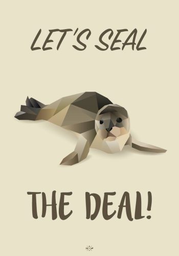 far jokes plakat med seal the deal