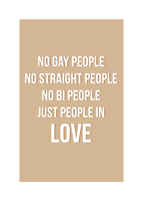 gay love plakat