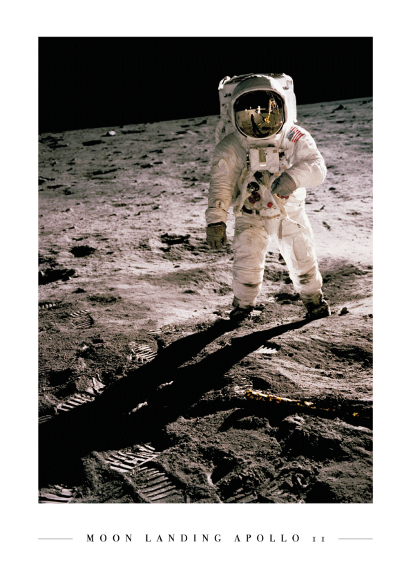 Fotoplakat moon landing apollo 11 FO10170