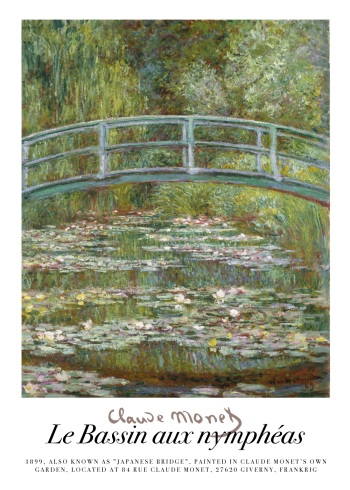 Claude Monet Plakater