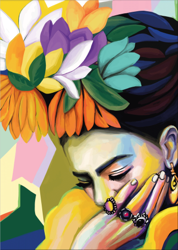 Frida Kahlo inspirerede plakater