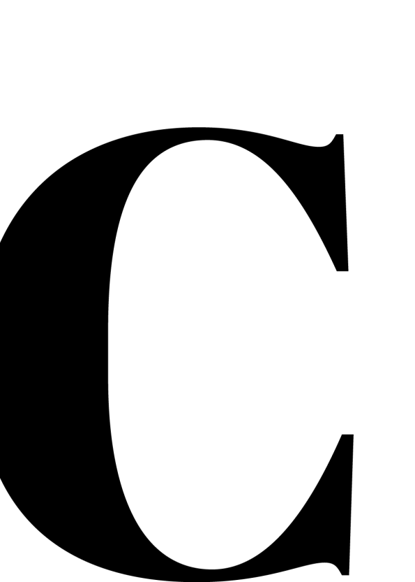 abc plakater med bogstavet c