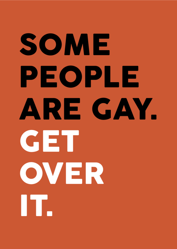 gay people plakat
