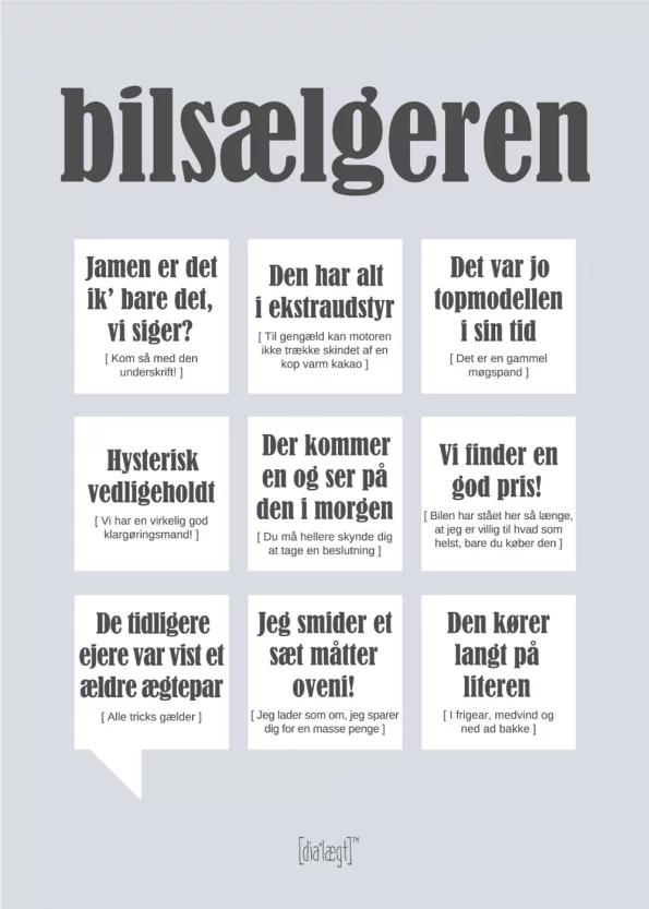Læs Monarch Bedst Bilsælgeren plakat | Citatplakat.dk