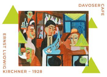 Davoser cafe af Ernst L. Kirchner fra 1928