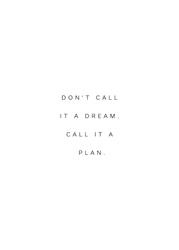 Dont call it a dream
