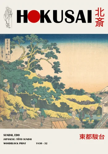 Katsushika Hokusai Plakater