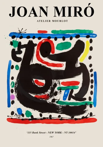 Joan Miro Plakater